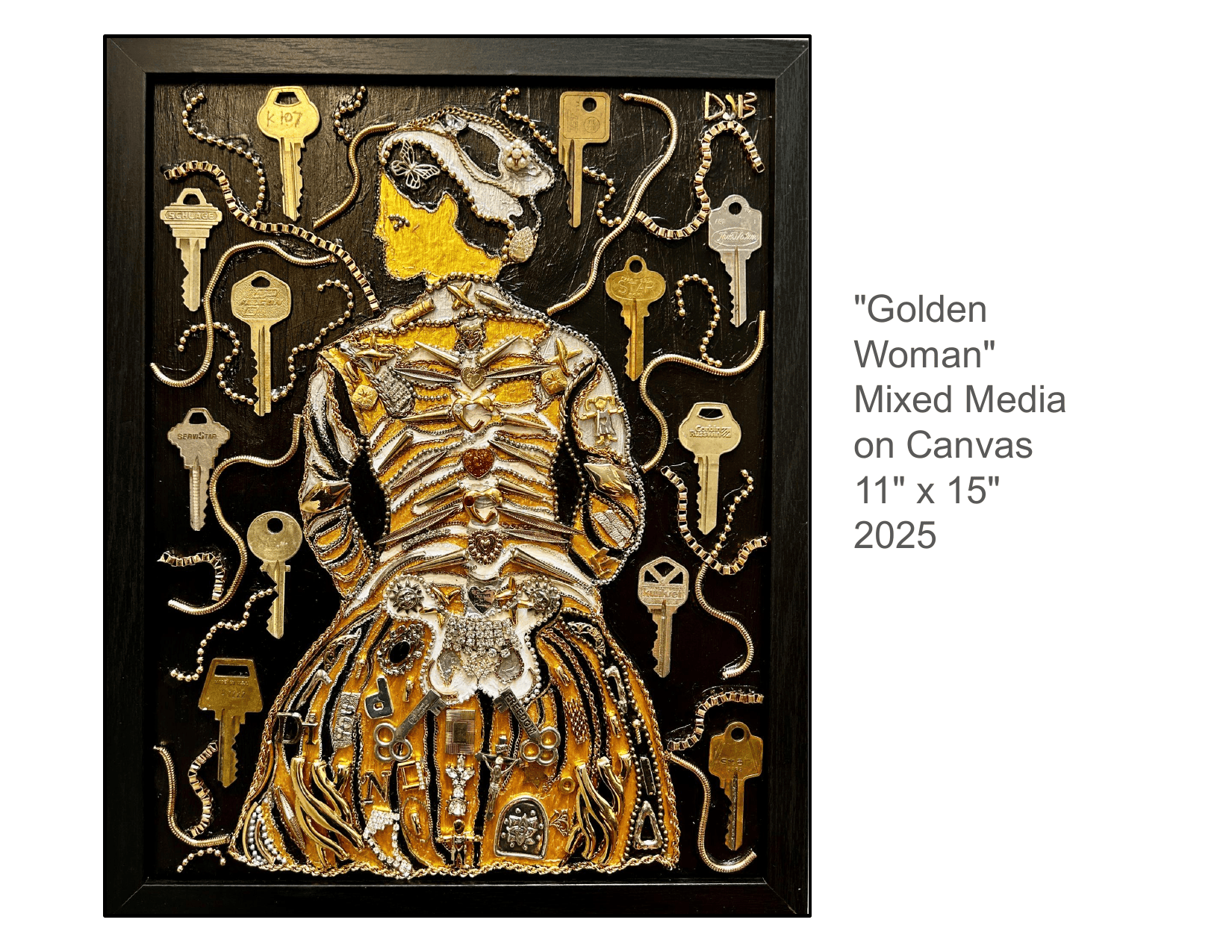 Golden Woman - Doris J Benter, Artist