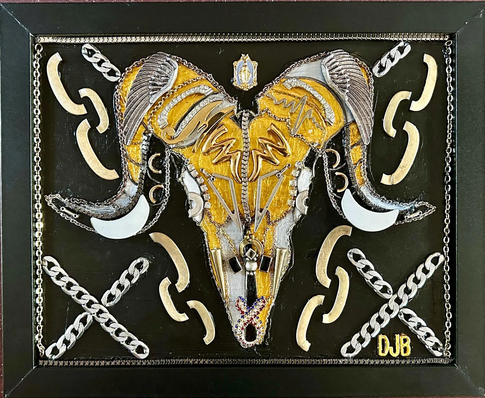 Georgia on My Mind - mixed media artwork