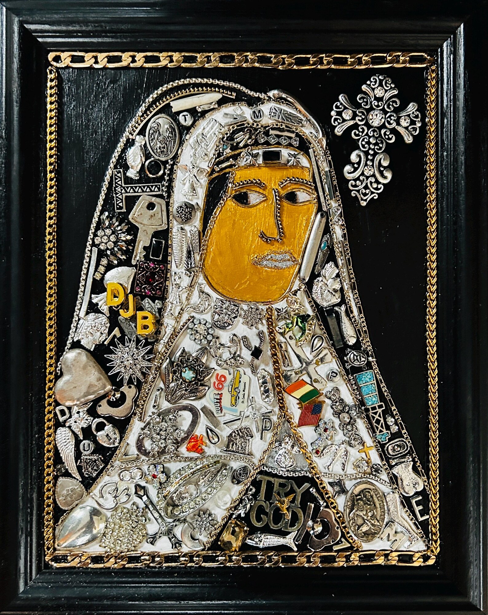 Her Eyes Were Watching God - mixed media art